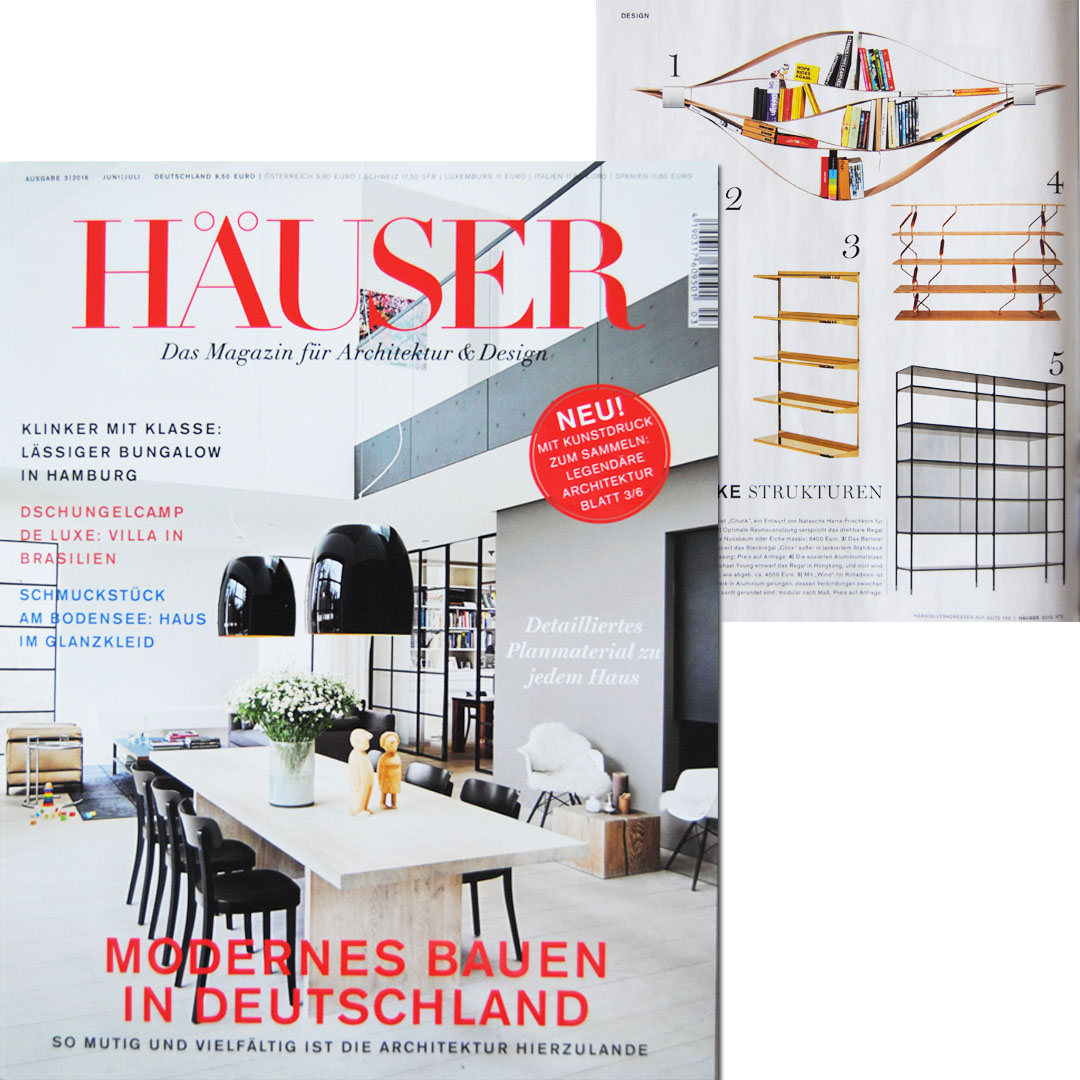 HÄUSER Das Magazin für Architektur & Design NEUVONFRISCH